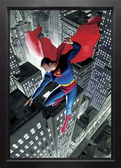 Superman Twentieth Century (Box Canvas Deluxe) by DC - Framed Box Canvas Deluxe